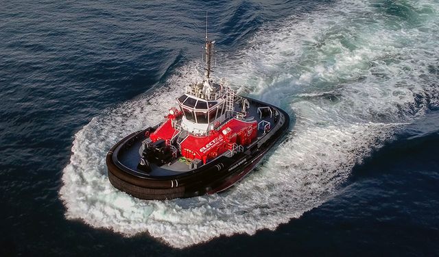 Fifth Sanmar ElectRA tug arrives in Vancouver to join world’s greenest tug fleet