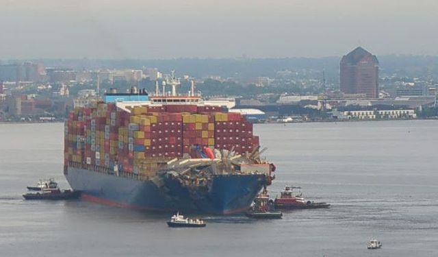 Containership Dali Departs Norfolk Amid Ongoing Legal Fallout