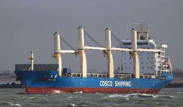 COSCO SHIPPING's TIAN EN Sets Record by Loading 7 Massive RTG Cranes in Just Two Days