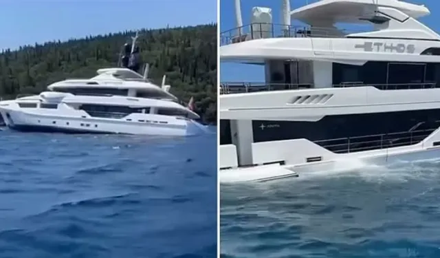 Italian Superyacht Sinks Off Greek Island After Renovation