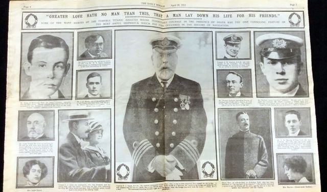 Century-Old Newspaper Reveals Titanic Tragedy's Impact