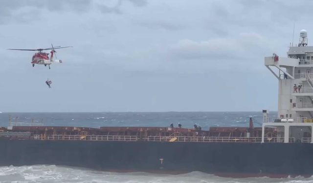 Crew Rescued After Bulk Carrier Blue Lagoon Runs Aground in Taiwan