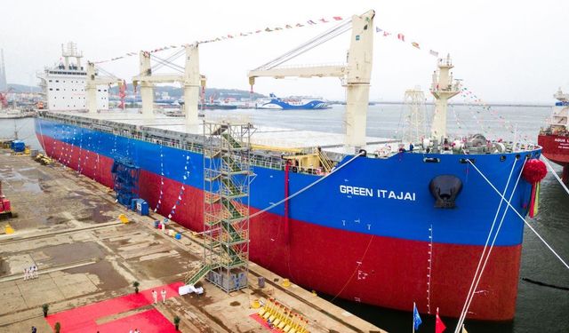 COSCO Launches World's Largest Eco-Friendly Pulp Transport Vessels