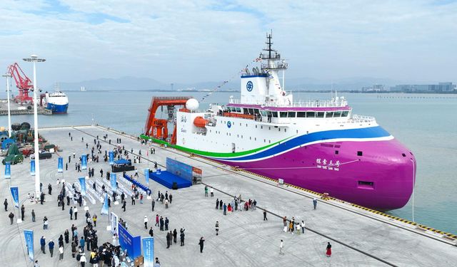 China Launches First Deep-Sea Exploration Ship