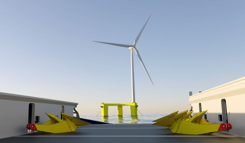 First low-carbon floating wind installation vessel gets funding from UK