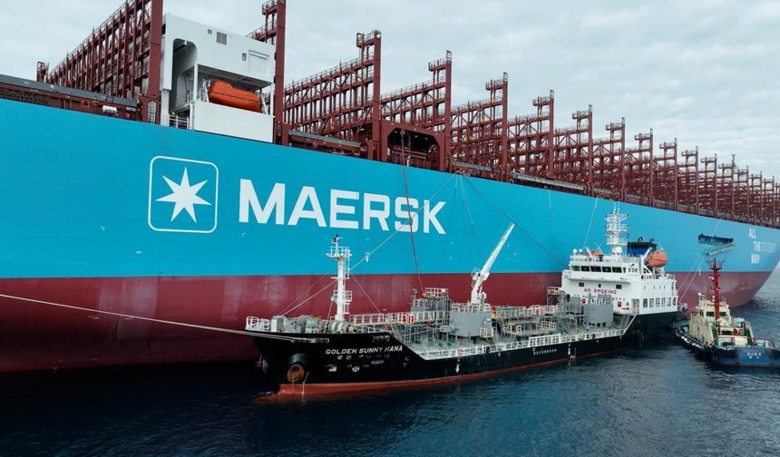 Ulsan Port bunkered the first methanol-powered containership