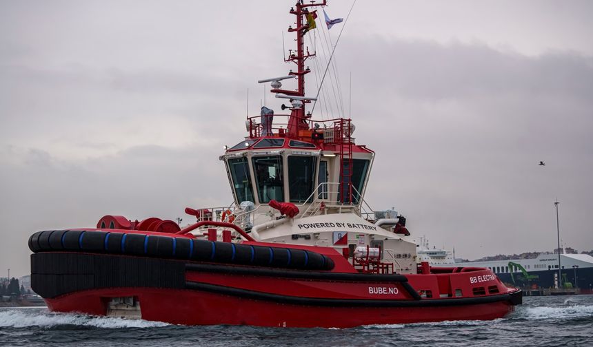 Sanmar delivers 6th battery electric power tugboat to Norwegian operator