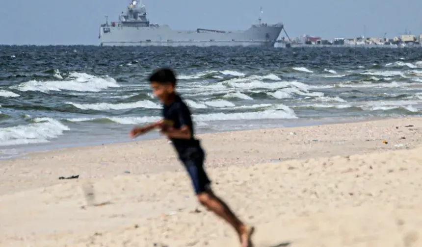 Vessels delivering aid to Gaza via U.S.-built pier run aground