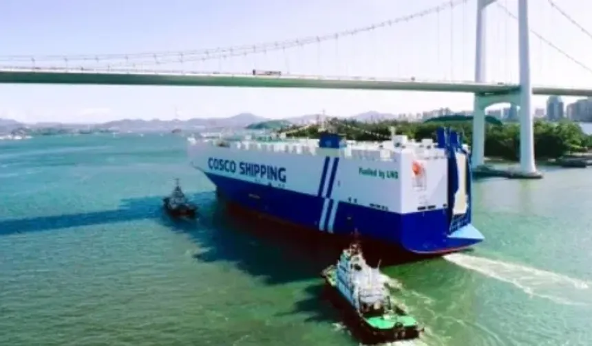 Cosco Shipping Launches World’s Largest Green Car Vessel, "Liao He Kou"
