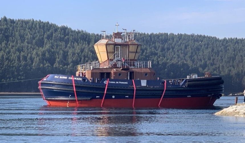 First Hybrid Tug for Panama Canal Fleet Launched