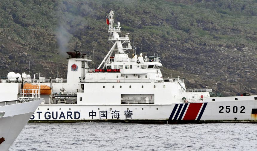 China Coast Guard Expels Japanese Vessel from Diaoyu Water