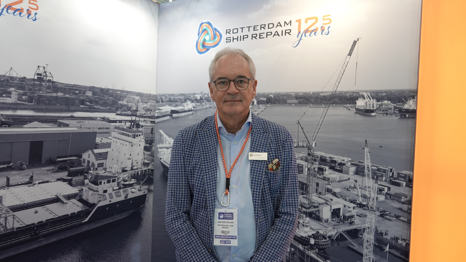 Jan Kees Pilaar, Managing Director of Rotterdam Ship Repair